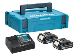 Аккумулятор с зарядным устройством Makita BL1021B + DC10SB (12В/2 Ah + 12В)