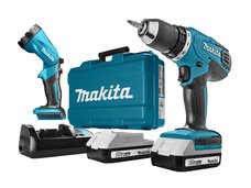 Дрель-шуруповерт Makita DF457DWLE