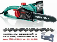 Электрическая пила Bosch AKE 30 S (0600834400)