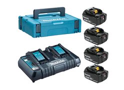 Аккумулятор с зарядным устройством Makita BL1840 + DC18RD (18В/4.0 а*ч + 18В)