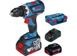 Дрель-шуруповерт Bosch GSR 18V-60 C Professional 06019G1100 (с 2-мя АКБ, кейс)