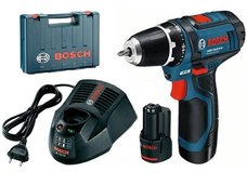 Дрель-шуруповерт Bosch GSR 12V-15 Professional 0601868122 (с 2-мя АКБ, кейс)