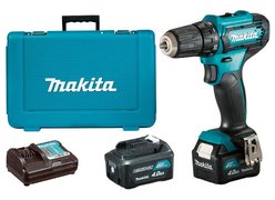 Дрель-шуруповерт Makita DF333DWME (с 2-мя АКБ, кейс)
