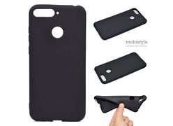 Силиконовый чехол для Huawei Y6 Prime (2018) Черный