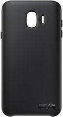 Силиконовый чехол для Samsung J400 (J4-2018) Черный