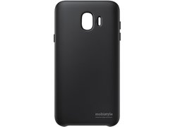 Силиконовый чехол для Samsung J400 (J4-2018) Черный