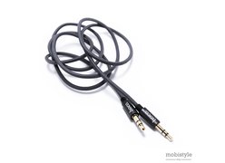 Кабель AUX Hoco Noble Grey (UPA-03) 1 метр