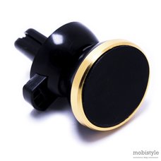 Автодержатель Optima RM-C19 черно-золотой