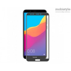 Защитное стекло для Huawei Honor 7c Pro Black 3D Optima 