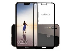 Защитное стекло для Huawei P20 Lite Black 3D Optima 