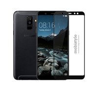 Защитное стекло для Samsung A605 (A6 Plus-2018) Black 3D Optima 