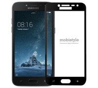 Защитное стекло для Samsung J250 (J2-2018) Black 3D Optima 