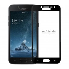 Защитное стекло для Samsung J250 (J2-2018) Black 3D Optima 