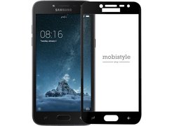 Защитное стекло для Samsung J250 (J2-2018) Black 3D Optima 