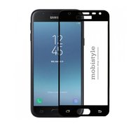 Защитное стекло для Samsung J330 (J3-2017) Black 3D Optima 