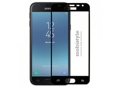 Защитное стекло для Samsung J330 (J3-2017) Black 3D Optima 