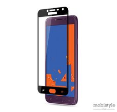 Защитное стекло для Samsung J400 (J4-2018) Black 3D Optima 