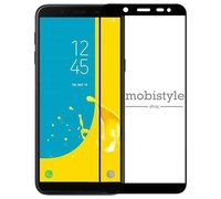 Защитное стекло для Samsung J600 (J6-2018) Black 3D Optima 