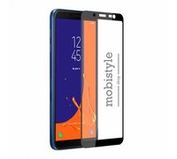 Защитное стекло для Samsung J720 (J7-2018) Black 3D Optima 
