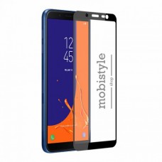 Защитное стекло для Samsung J720 (J7-2018) Black 3D Optima 