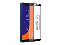 Защитное стекло для Samsung J720 (J7-2018) Black 3D Optima 