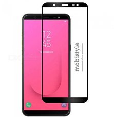 Защитное стекло для Samsung J810 (J8-2018) Black 3D Optima 