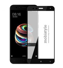 Защитное стекло для Xiaomi Mi A1 / Mi5x Black 3D Optima 