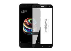 Защитное стекло для Xiaomi Mi A1 / Mi5x Black 3D Optima 