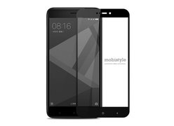 Защитное стекло для Xiaomi Redmi 4x Black 3D Optima 