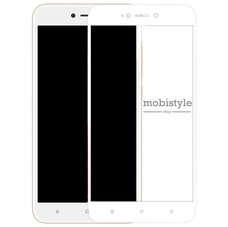 Защитное стекло для Xiaomi Redmi 5a White 3D Optima 