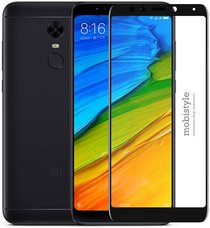 Защитное стекло для Xiaomi Redmi 5 Black 3D Optima 