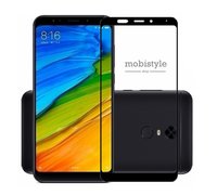 Защитное стекло для Xiaomi Redmi 5 Plus Black 3D Optima 