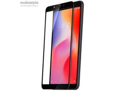 Защитное стекло для Xiaomi Redmi 6a Black 3D Optima 