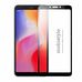 Защитное стекло для Xiaomi Redmi 6a Black 3D Optima 
