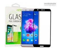 Защитное стекло для Huawei P Smart Black 5D Optima 