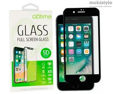 Защитное стекло для iPhone 6 Black 5D Optima 
