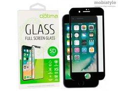 Защитное стекло для iPhone 6 Black 5D Optima 