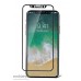 Защитное стекло для iPhone X (M-Design) Black 5D Optima 