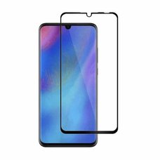 Защитное стекло для Huawei P30 Lite ПРОТИВОУДАРНОЕ (ЧЁРНОЕ 3D)