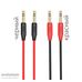 Кабель UPA11 AUX красный hoco