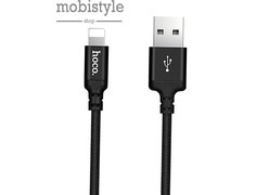 Кабель X14 Times speed lightning 2м черный hoco