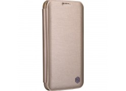 Чехол Nillkin Samsung G900 Galaxy S5 Rain Leather Case Gold