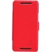 Чехол-книжка Nillkin для HTC One M7, серия Fresh Leather Case, красный