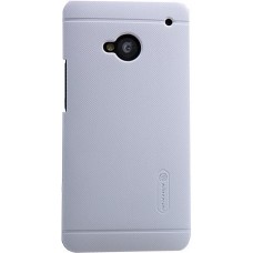 Чехол-накладка Nillkin для телефона HTC One M7, белый, серия Super Frosted Shield