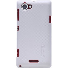 Чехол-бампер Nillkin Sony Xperia L Super Frosted Shield White