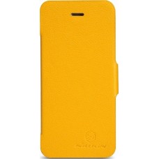 Чехол Nillkin iPhone 5 Fresh Series Leather Case Yellow