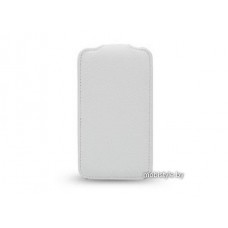 Чехол для телефона HTC 8S/RIO, WHITE, JACKA LEATHER CASE