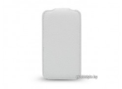 Чехол для телефона HTC 8S/RIO, WHITE, JACKA LEATHER CASE