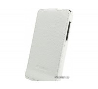 Чехол-блокнот Melkco для телефона HTC ONE V T320E, белый Leather case