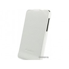 Чехол-блокнот Melkco для телефона HTC ONE V T320E, белый Leather case